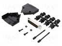 D-Sub; PIN: 25; plug; male; stamped and formed contacts; straight
