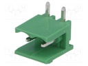 Pluggable terminal block; Contacts ph: 5.08mm; ways: 2; socket