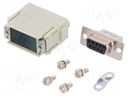 Connector: HAN; module; female; Han Modular D-Sub; PIN: 9; 5A; 50V