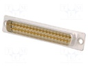 D-Sub; PIN: 37; plug; male; turned contacts; soldering