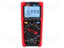 Digital multimeter; LCD; (6000); VDC: 600mV,6V,60V,600V,1.7kV