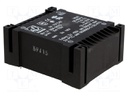 Transformer: encapsulated; 18VA; 115/115VAC; 18V; 18V; 500mA; 500mA