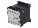 Contactor: 4-pole; for DIN rail mounting; 6K; IP20