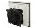 Fan: AC; fan tray; 115VAC; 125m3/h; 54dBA; IP54; 204x204x105mm