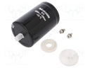 Capacitor: electrolytic; 2200uF; 450VDC; Ø63.5x95mm; ±20%; 2000h