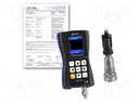Vibrometer; 0÷2000um,0÷200m/s2; 132x33x70mm; Temp: -10÷55°C