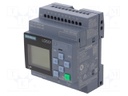 Programmable relay; OUT 1: 24VDC/300mA; IN: 8; Anal.in: 4; OUT: 4