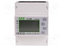 Electric energy meter; digital,mounting; for DIN rail mounting