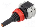 Switch: joystick; 30mm; Stabl.pos: 4; NC x2 + NO x2; IP65; 46; Pos: 4