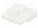 Plug; wire-wire/PCB; female; Mini-Fit Jr; 4.2mm; PIN: 5; for cable