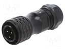 Circular; SA16; IP67; soldering; -40÷85°C