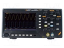 Oscilloscope: digital; Ch: 2; 200MHz; 1Gsps; 20Mpts; LCD 7"; SDS