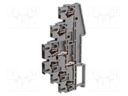 Splice terminal: rail; 0.08÷2.5mm2; spring clamp; Width: 5.2mm