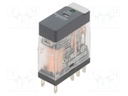 Power Relay, DPDT, 120 VAC, 5 A, Zelio RXG Series, Socket