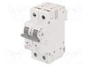 Circuit breaker; 230/400VAC; Inom: 10A; Poles: 1+N; DIN; Charact: B