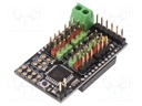 Servo controller; ATMEGA328; Channels: 12; 3.3V