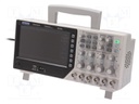 Oscilloscope: digital; Band: ≤250MHz; Channels: 4; 64kpts/ch; 1Gsps
