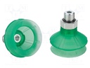Suction cup; Elastodur; 40mm; Mounting: G1/4-AG; Man.series: SPB1