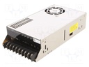 AC/DC Enclosed Power Supply (PSU), 254 to 373VDC, ITE, 1 Outputs, 350 W, 24 V, 14.6 A