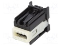 STAC64 ASSY RCPT 8 CKT BLK POL A