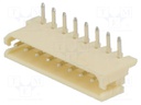 Socket; wire-board; male; A2506; 2.5mm; PIN: 8; THT; 250V; 3A; tinned