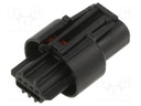 RECEPTACLE ASSY, 4CKT,1.8MM SLD WTW