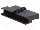 Plug; wire-wire; male; NPP; 2.5mm; PIN: 12; w/o contacts; for cable