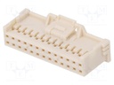 2.0 W/B Dual Grid Rcpt Hsg 26Ckt Beige