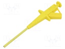 Clip-on probe; 4A; Urated: 1kV; yellow; Overall len: 155mm