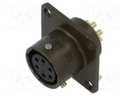 Connector: circular; plug; PT/451
