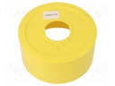 Cover; 22mm; Harmony XB4; -25÷70°C; Ø22mm; yellow