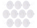 Moulding clip; 10pcs; Seat,VW; OEM: 701853585; L: 17mm; polyamide
