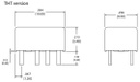 Relay: electromagnetic; DPDT; Ucoil: 4.5VDC; 0.5A/125VAC; 2A/30VDC