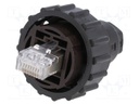 Plug; RJ45; CPC; PIN: 8; Cat: 5e; shielded; Layout: 8p8c; IP67; crimped