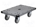Hand truck; 680x430x175mm; Work.surface dim: 680x430mm