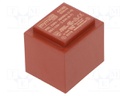 Transformer: encapsulated; 2.3VA; 230VAC; 15V; 153mA; Mounting: PCB