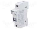 Fuse base; 10x38mm; for DIN rail mounting; 32A; 690VAC; Poles: 1
