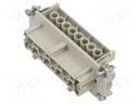 Connector: rectangular; female; EPIC H-BVE; PIN: 8; 8+PE; 16A; 630V