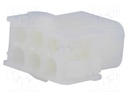 Plug/socket; wire-wire; male/female; NLS; 6.35mm; PIN: 6; UL94V-2