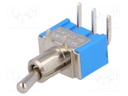 Switch: toggle; Pos: 2; SPDT; ON-ON; 3A/250VAC; -25÷85°C; 20mΩ
