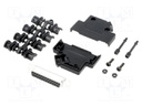 D-Sub; PIN: 25; plug; female; stamped and formed contacts