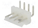 Socket; wire-board; male; 5.08mm; PIN: 4; THT; 250V; 7A; tinned; 10mΩ