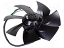 Fan: AC; axial; 230/400VAC; Ø251x74mm; 1830m3/h; 69dBA; ball; IP44