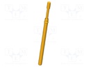 Test needle; Operational spring compression: 4mm; 8A; Ø: 1.5mm
