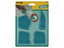 Joint smoothers; Application: acrylic mass,silicones