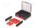 Container: collective; black; 445x368x122mm; C BLOCK BRIDGE