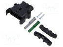 Plug; DC supply; EBC80; female; for cable; crimped; PIN: 6(2+2+2)