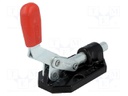 Plunger clamps; brass; 1.2kN; Actuator material: hardened steel