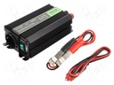 Converter: DC/AC; 300W; Uout: 230VAC; Out: AC sockets 230V; 90%; 24V
