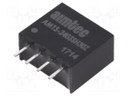 Converter: DC/DC; 1W; Uin: 21.6÷26.4V; 3.3VDC; Iout: 303mA; SIP4